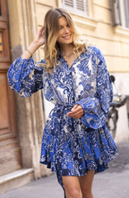 Load image into Gallery viewer, Dress Livia Blue