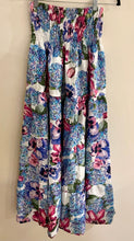 Load image into Gallery viewer, Floral linen maxi skirt