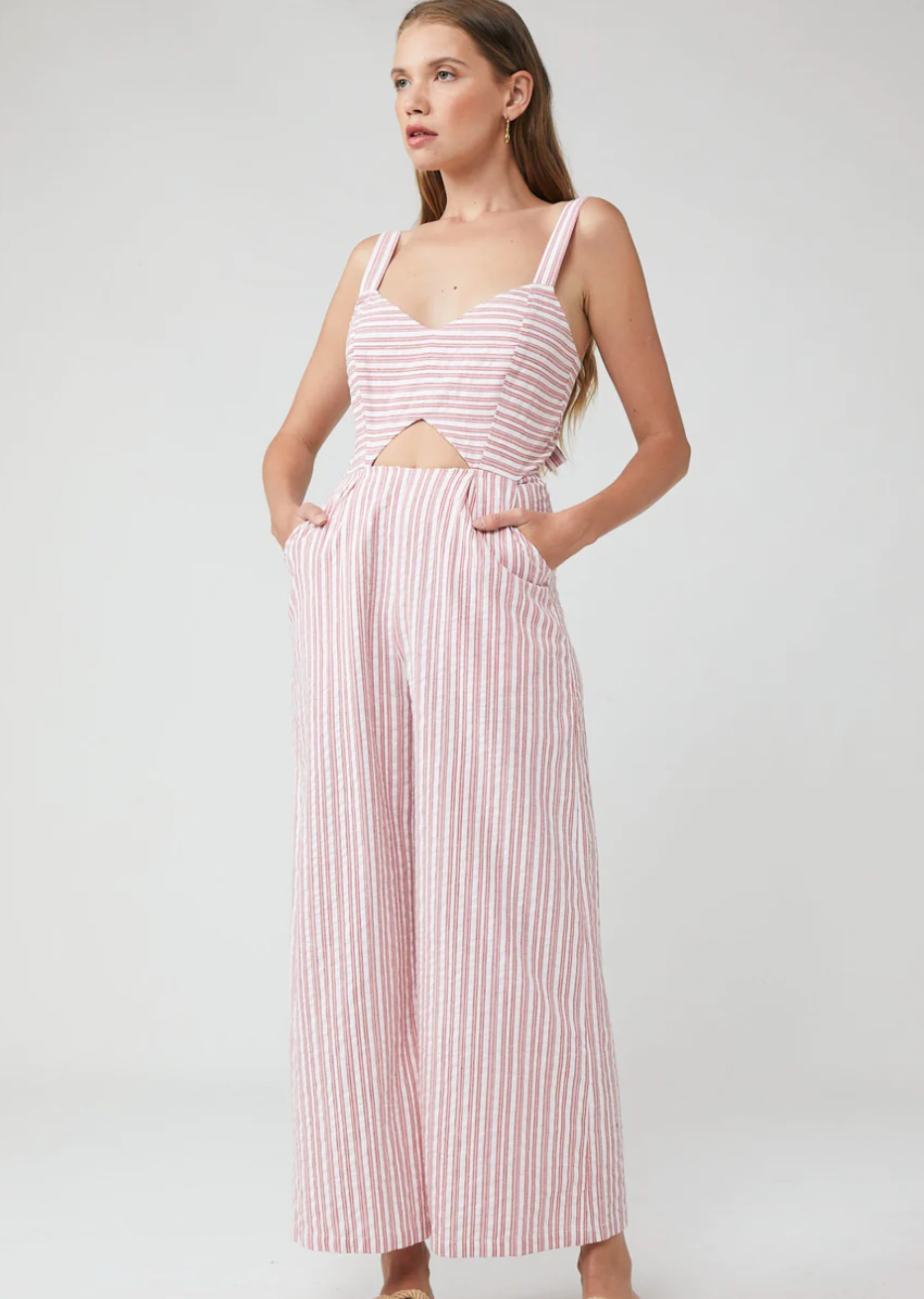 Evelyn Jumpsuit - Stripes