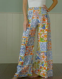 Majolica Beach Pants