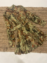 Load image into Gallery viewer, Green toile dress